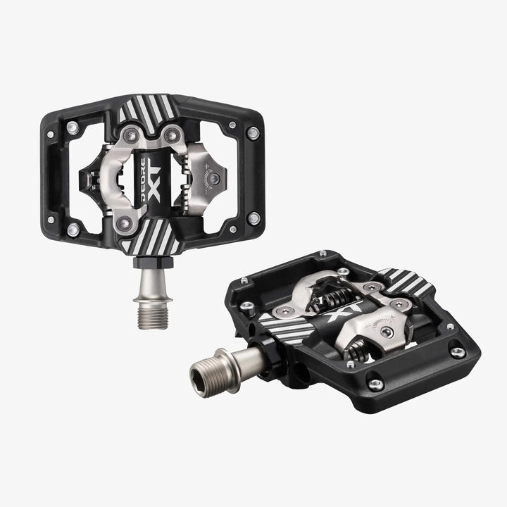 Shimano Deore XT PD-M8220 Clipless Pedal (Black/Silver)