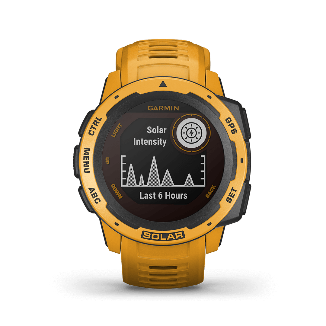 Garmin Instinct Solar Smart Watch (Sunbrust)