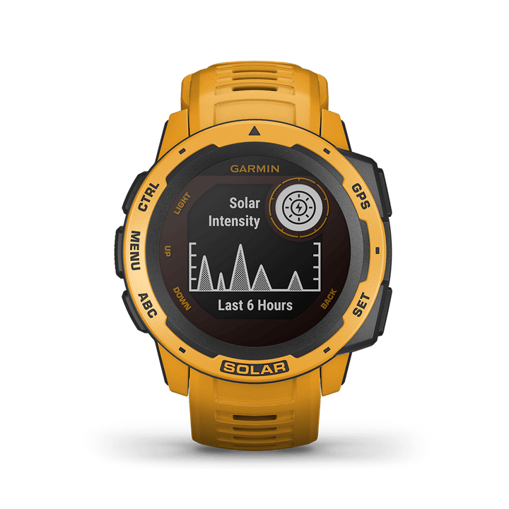 Garmin Instinct Solar Smart Watch (Sunbrust)