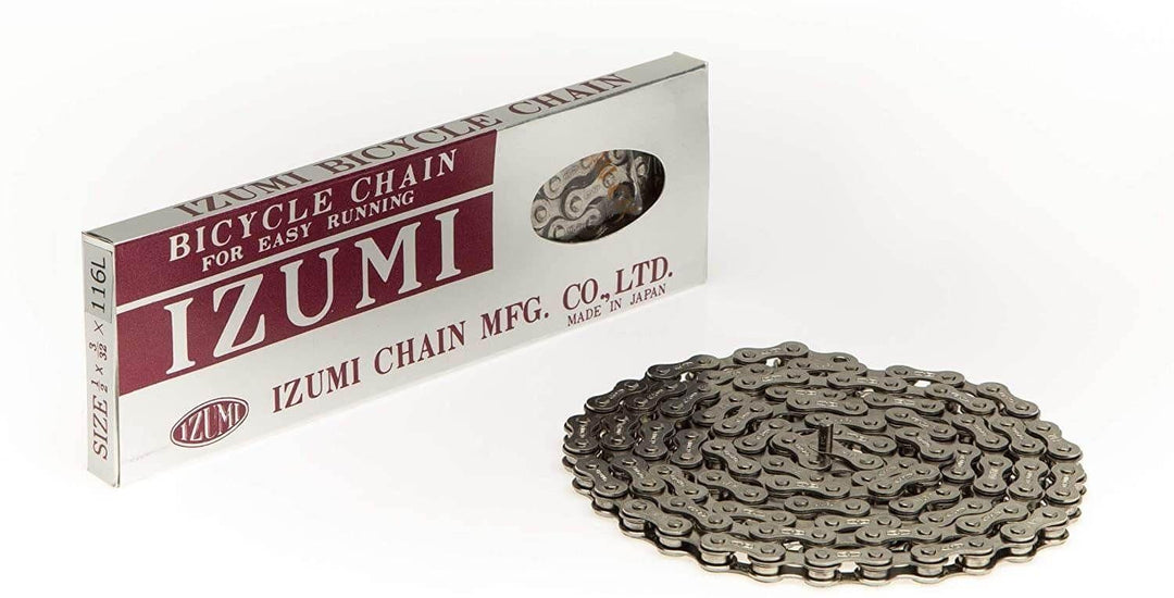 Izumi 8 Speed Chain (Silver) - BUMSONTHESADDLE