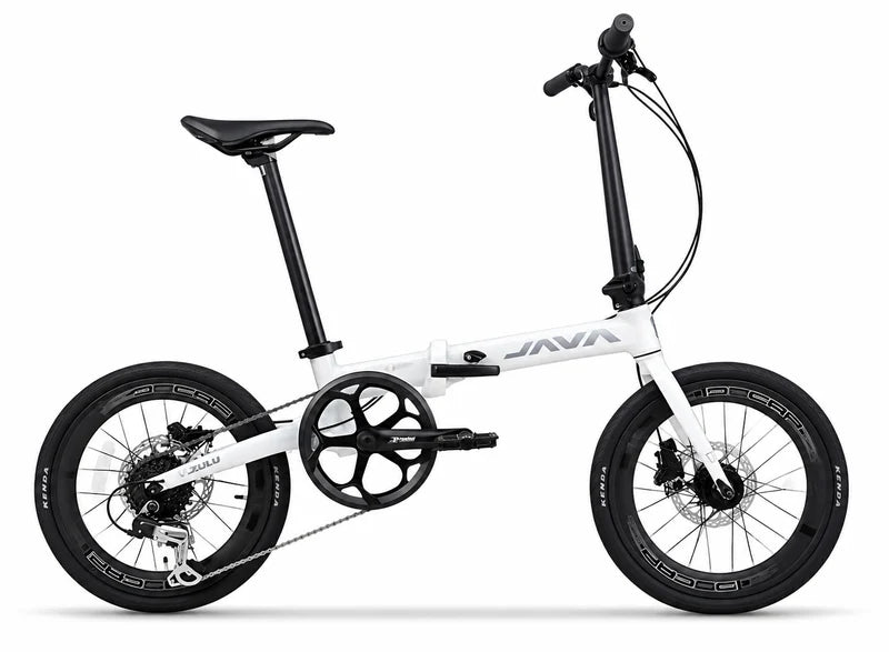 Java X2 Folding Bike (White)
