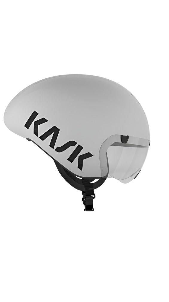 Kask Bambino Pro Aero Road Cycling Helmet (White) - BUMSONTHESADDLE