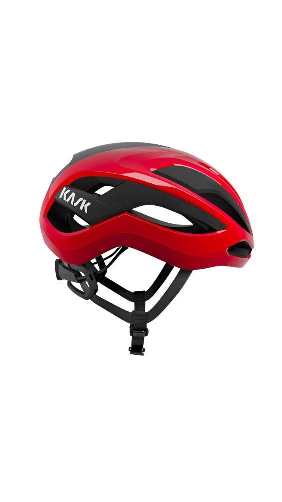 Kask Elemento Road Cycling Helmet (Red) - BUMSONTHESADDLE