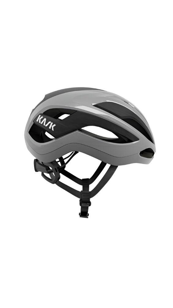 Kask Elemento Road Cycling Helmet (Silver) - BUMSONTHESADDLE