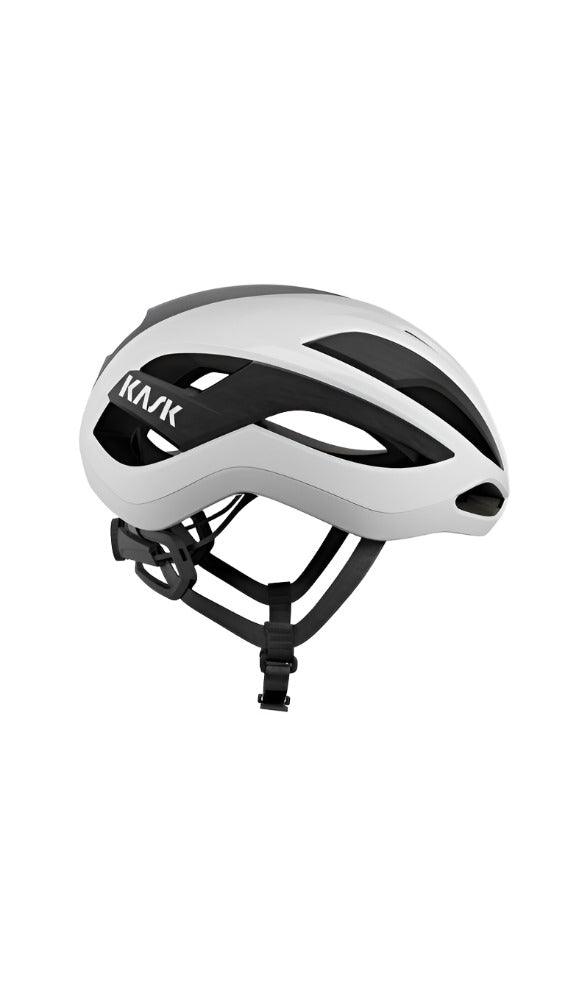 Kask Elemento Road Cycling Helmet (White) - BUMSONTHESADDLE