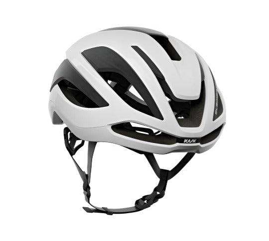 Kask Elemento Road Cycling Helmet (White) - BUMSONTHESADDLE