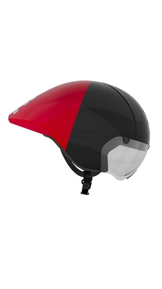 Kask Mistral Aero Road Cycling Helmet (Black Red) - BUMSONTHESADDLE