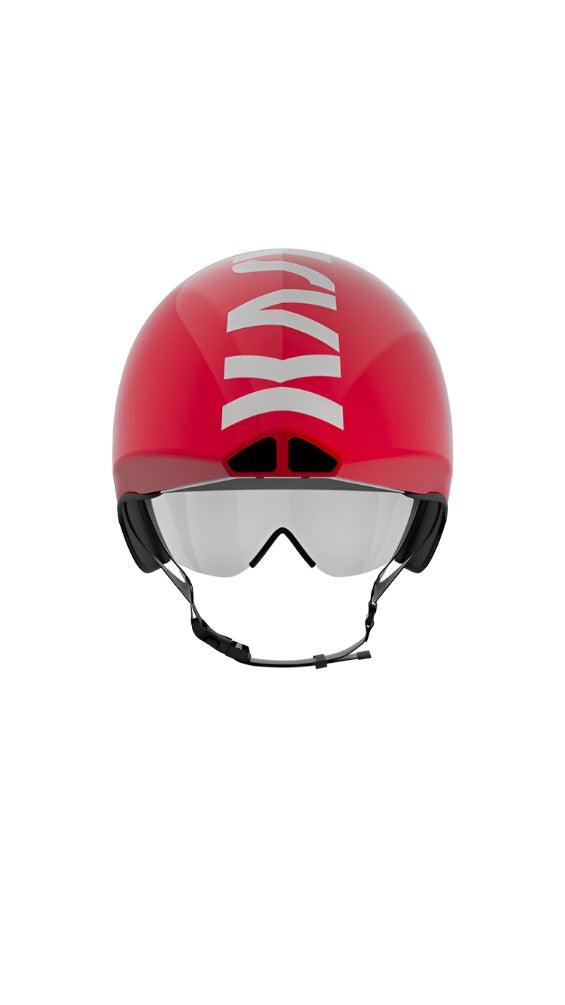 Kask Mistral Aero Road Cycling Helmet (Black Red) - BUMSONTHESADDLE