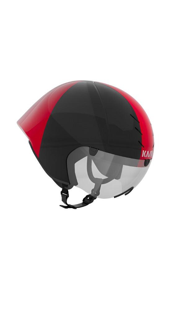 Kask Mistral Aero Road Cycling Helmet (Black Red) - BUMSONTHESADDLE
