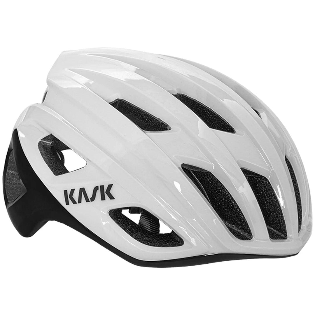 Kask Mojito3 Road Cycling Helmet (White/Black) - BUMSONTHESADDLE