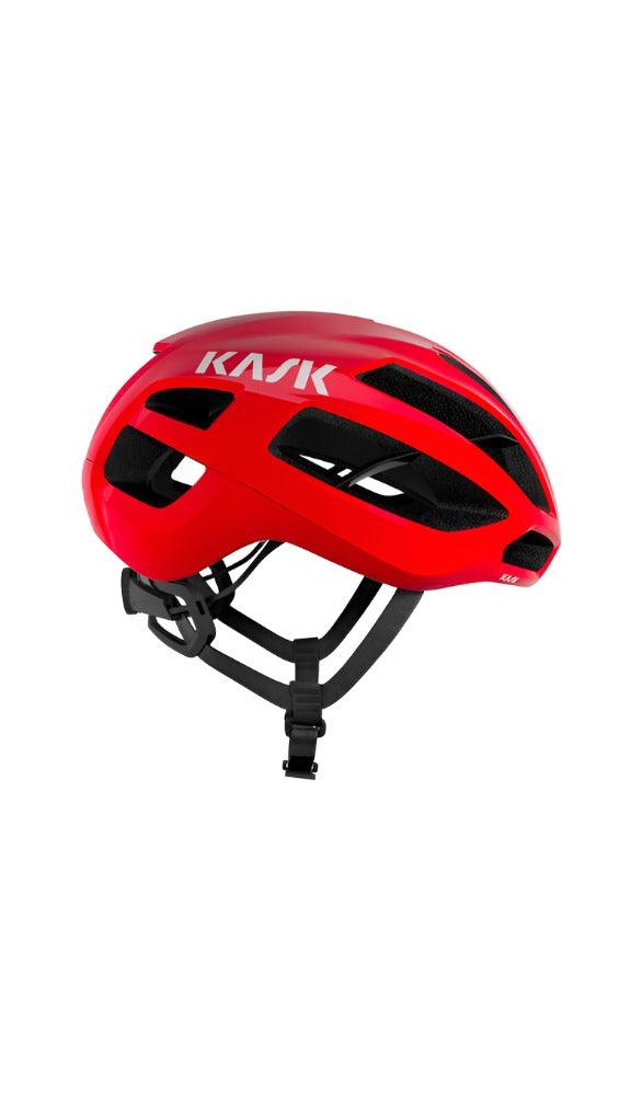 Kask Protone Icon Road Cycling Helmet (Red) - BUMSONTHESADDLE