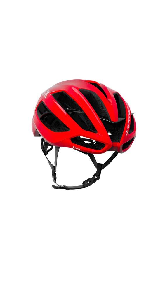 Kask Protone Icon Road Cycling Helmet (Red) - BUMSONTHESADDLE