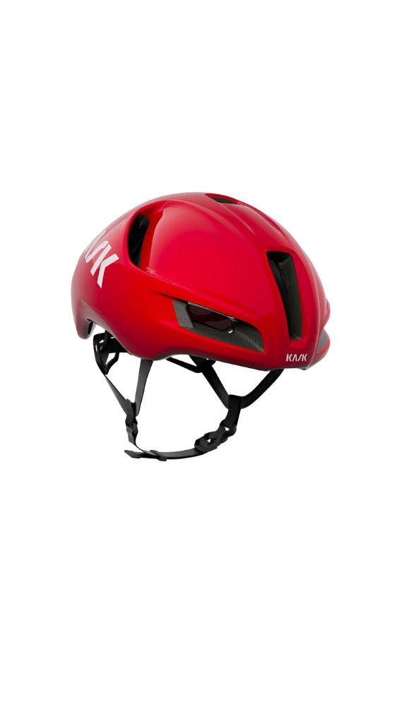 Kask Utopia Y Road Cycling Helmet (Red) - BUMSONTHESADDLE