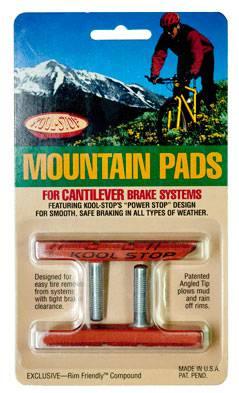 Kool-Stop MTB Rim brake Shoe (Salmon) - BUMSONTHESADDLE