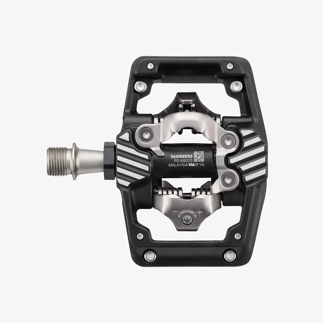 Shimano Deore XT PD-M8220 Clipless Pedal (Black/Silver)