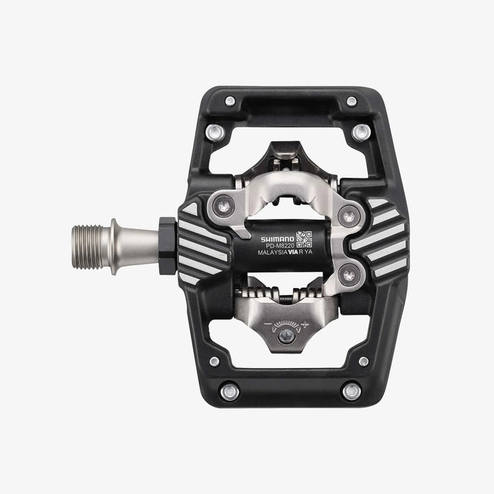 Shimano Deore XT PD-M8220 Clipless Pedal (Black/Silver)