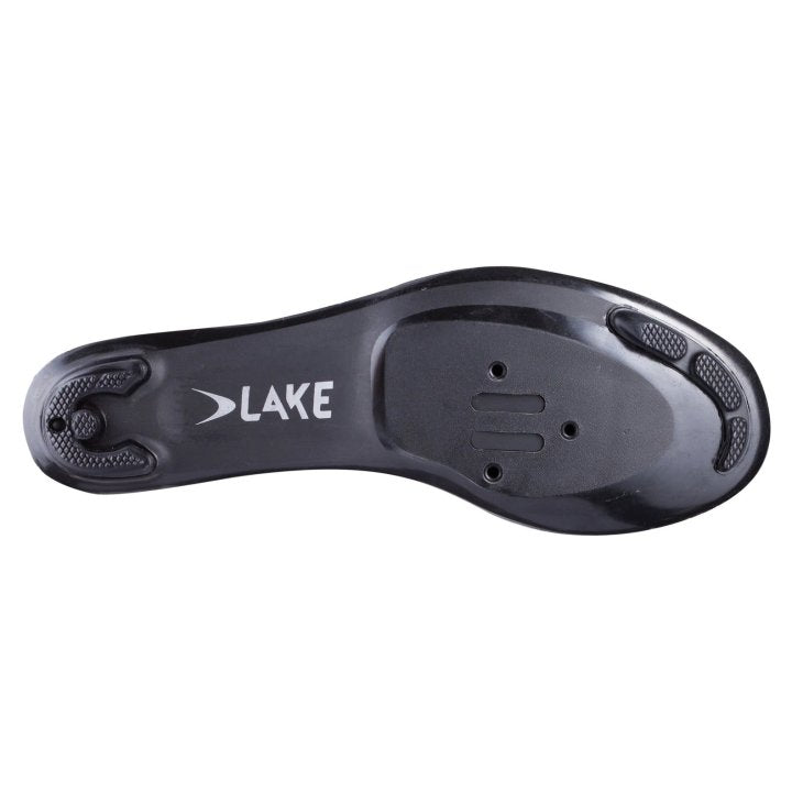 Lake CX177-X Wide Cycling Shoe (Black/Black Reflective)