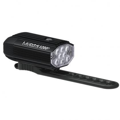 Lezyne Lite Drive 1200+ Front Light (Black) - BUMSONTHESADDLE