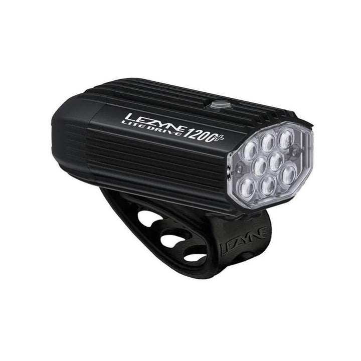 Lezyne Lite Drive 1200+ Front Light (Black) - BUMSONTHESADDLE