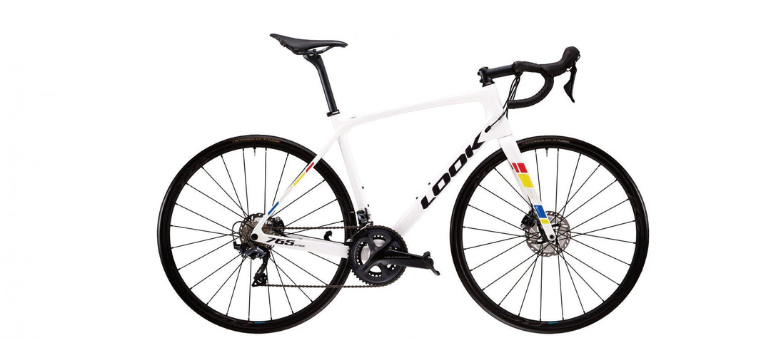 Look 765 Optimum Disc Brake (Proteam White Glossy) - BUMSONTHESADDLE