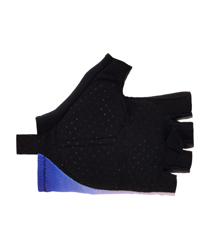 Santini Luce Unisex Cycling Gloves (Blue)
