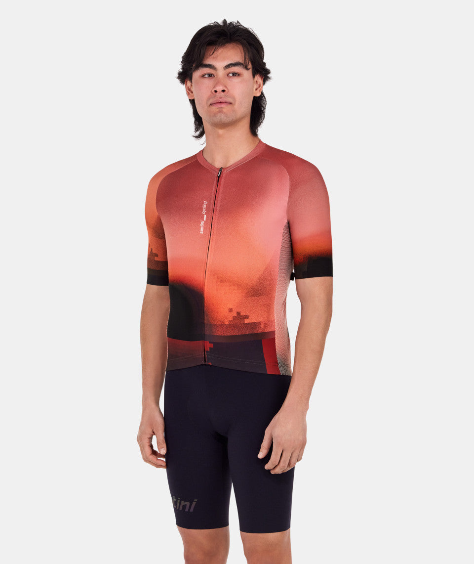 Santini Luce Unisex Cycling Jersey (Vineyard)