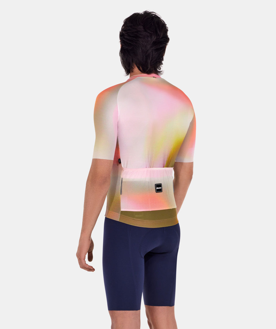 Santini Luce Unisex Cycling Jersey (Pink)