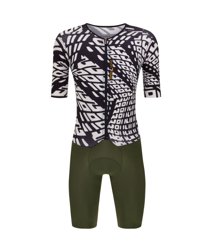 Santini Madss V3 Men's Cycling Suits (Military Green)