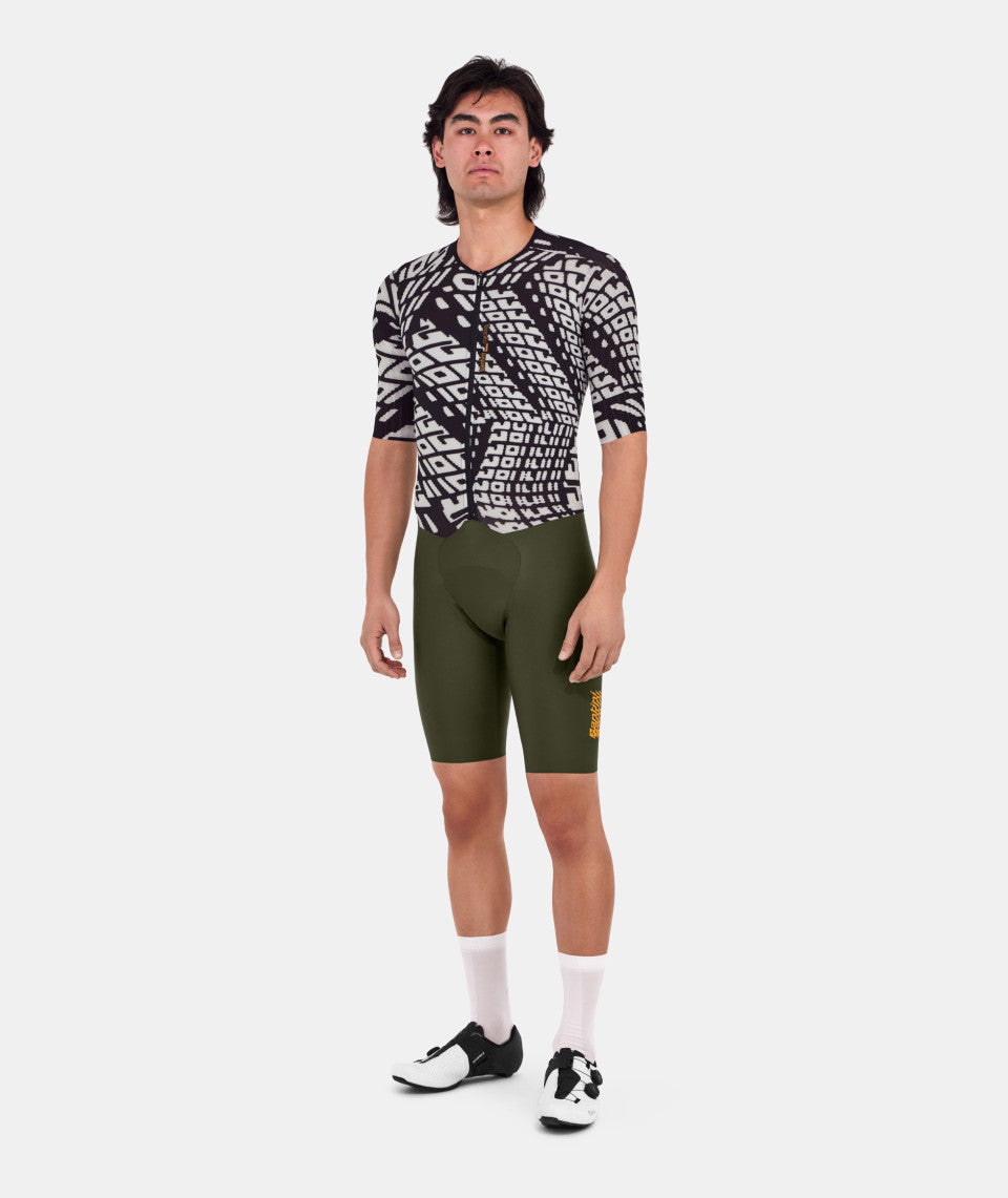Santini Madss V3 Men's Cycling Suits (Military Green)