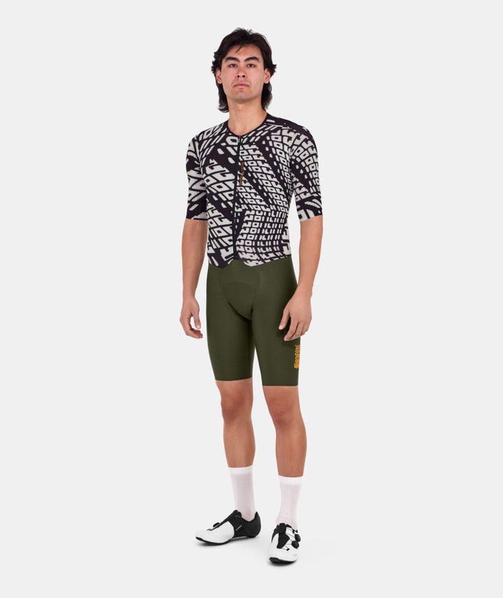 Santini Madss V3 Men's Cycling Suits (Military Green)