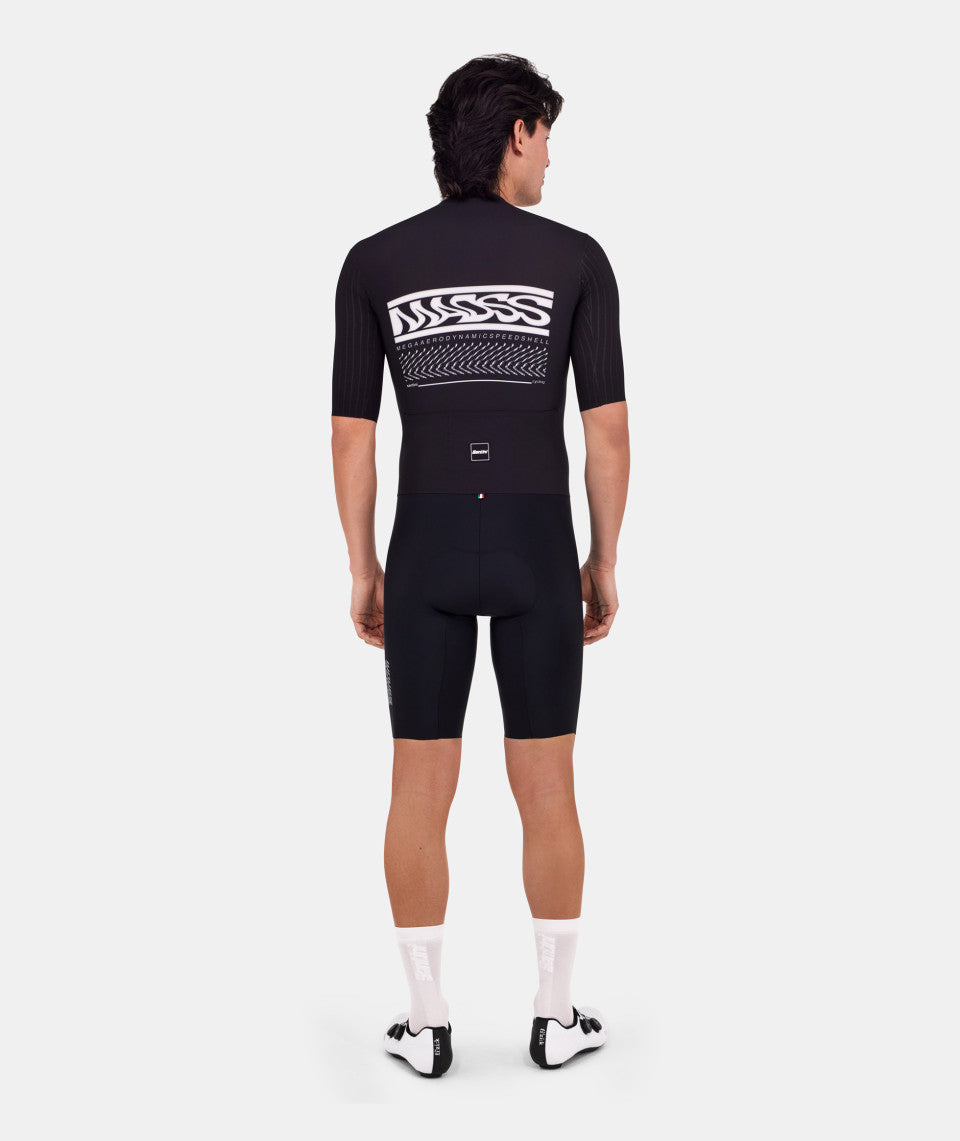 Santini MADSS V4 Men's Cycling Aero Suits (Black)