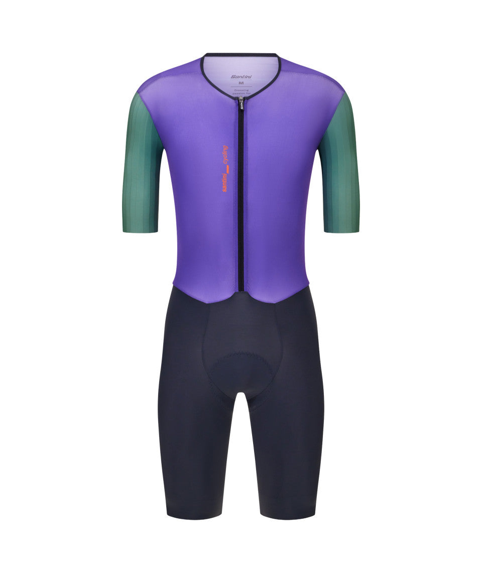 Santini MADSS V5 Men's Cycling Aero Suits (Grey)