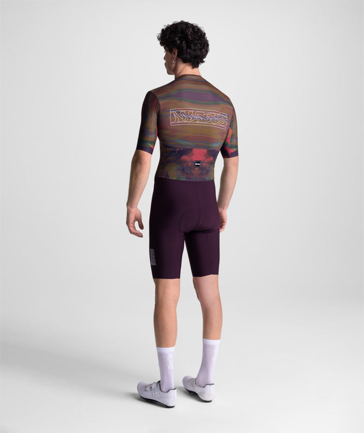 Santini MADSS V6 Men's Cycling Aero Suits (Burgundy)
