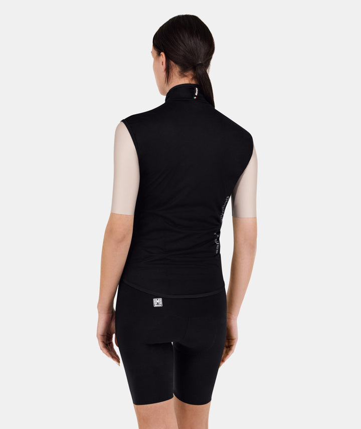 Santini Magic Unisex Cycling Rain Vest (Black)