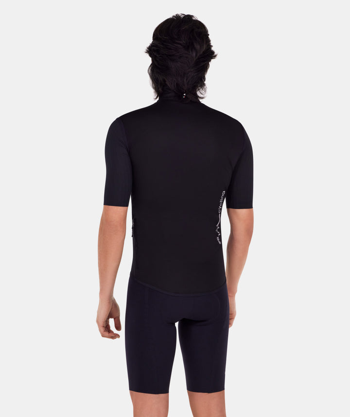 Santini Magic Unisex Cycling Rain Vest (Black)