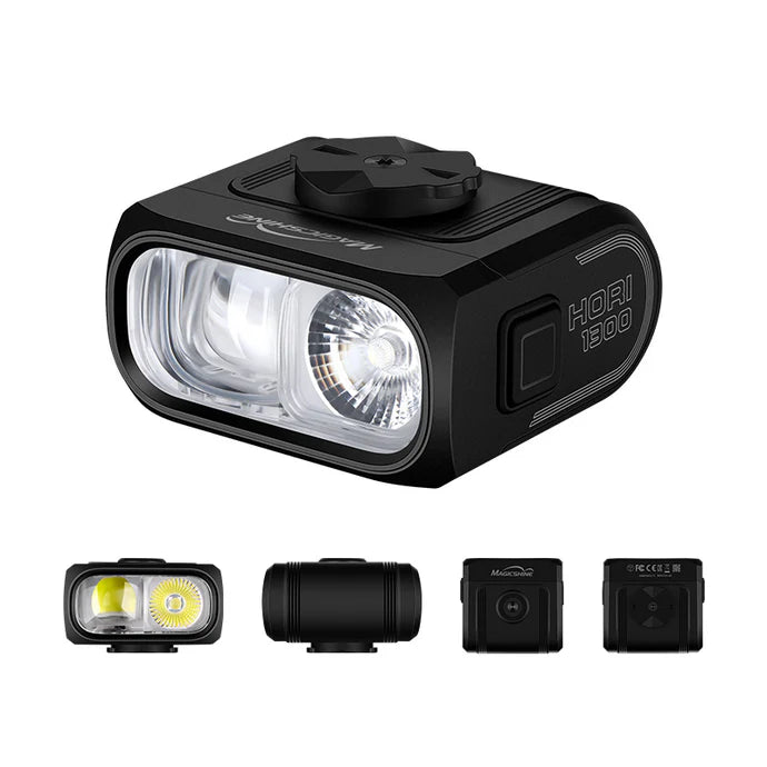 Magicshine Hori 1300 Dual Mounted Front Light (Black)