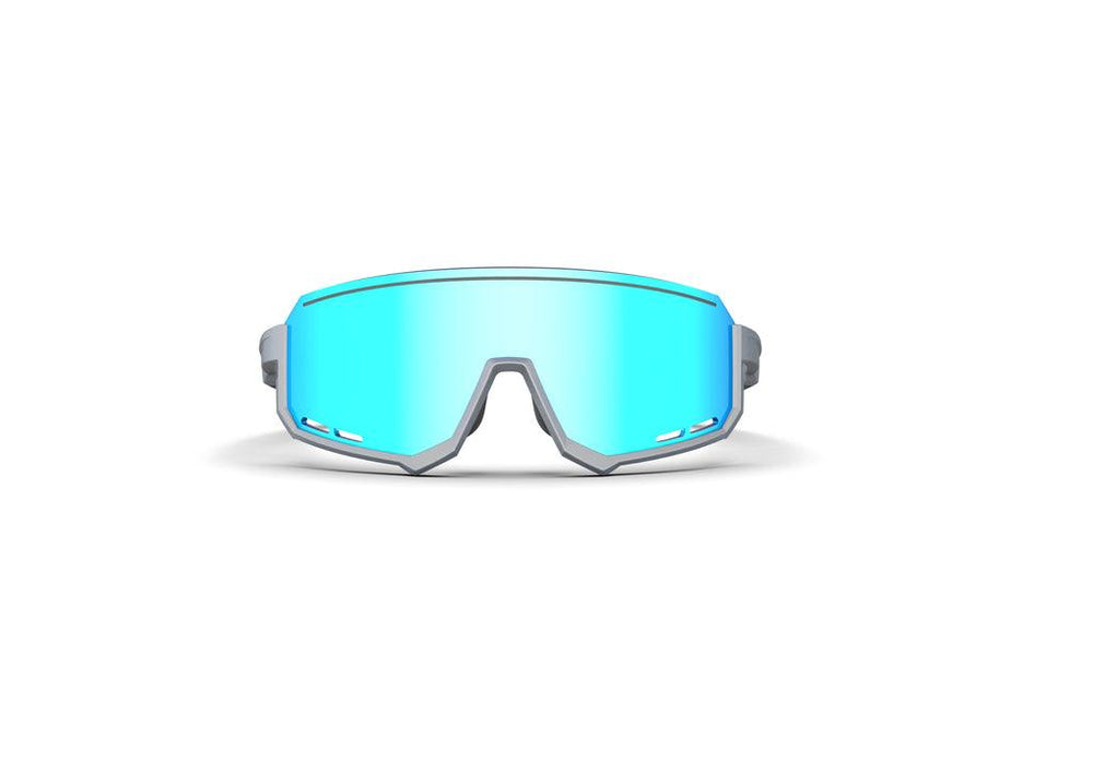 Magicshine Sprinter Photocromic Sport Sunglasses (Blue/Grey) - BUMSONTHESADDLE