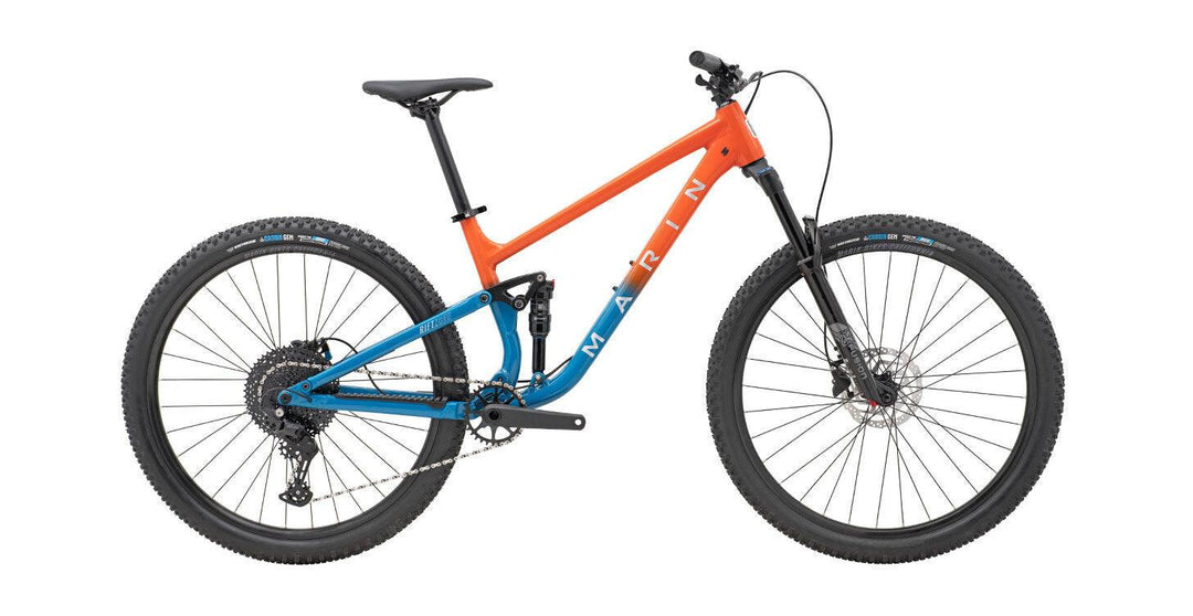 Marin Rift Zone 1 2023 (Orange/Blue) - BUMSONTHESADDLE