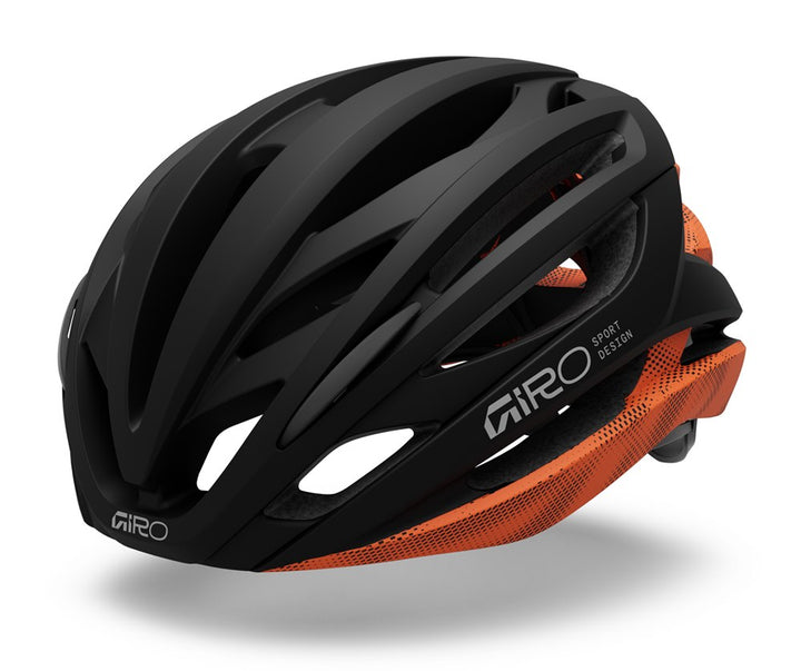 Giro Syntax MIPS Road Cycling Helmet (Matte Motion Orange)