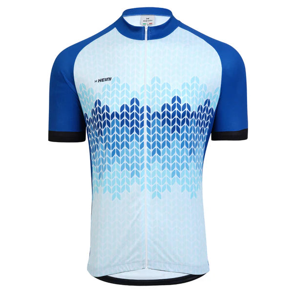 Heini Nizza 522 Men's Cycling Jersey (Light Blue)