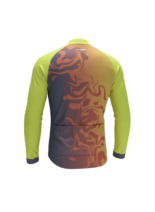Heini Nizza 574 Thermal Men's Cycling Jersey (Print)