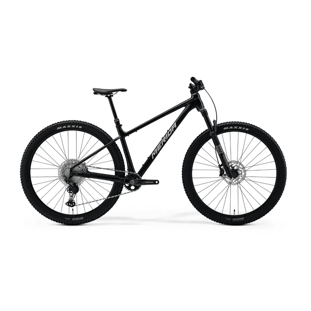 Merida Big.Nine TR Limited aluminium trail hardtail mountain bike in Metallic Black/Silver