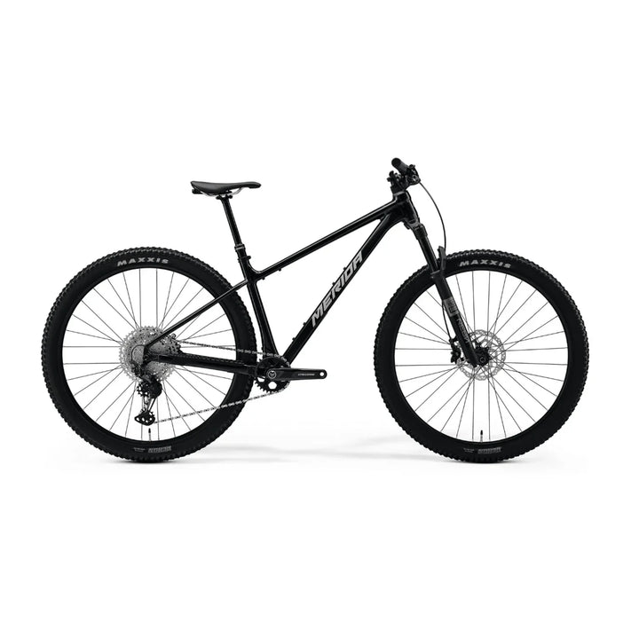 Merida Big.Nine TR Limited aluminium trail hardtail mountain bike in Metallic Black/Silver