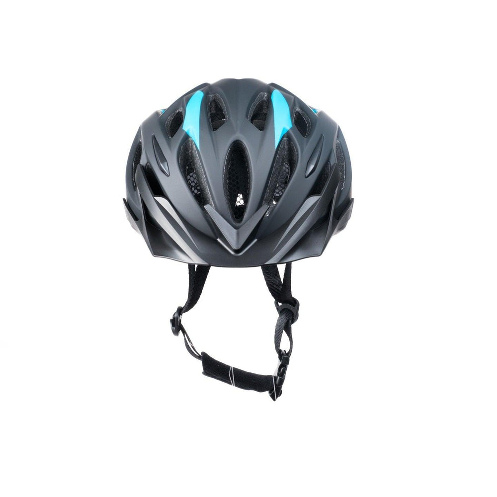 Merida Charger KJ201-A-1 MTB Cycling Helmet (Matt Black/Blue) - BUMSONTHESADDLE