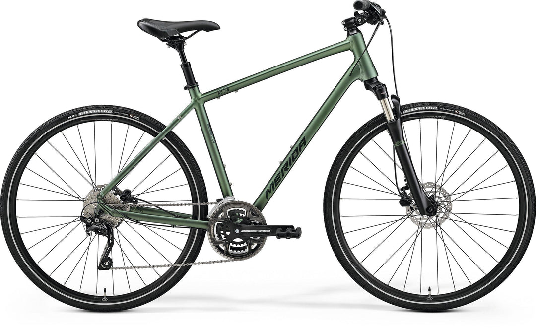 Merida Crossway 300 (Matt Fog Green/Dark Green) - BUMSONTHESADDLE