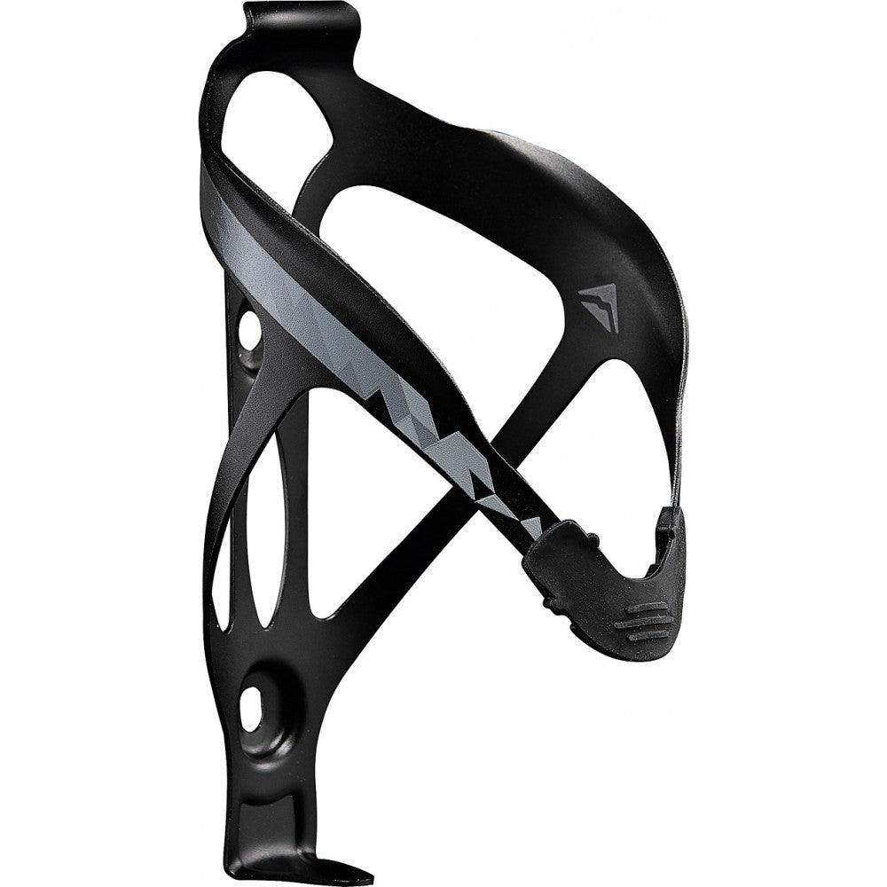 Merida Friction Bottle Cage (Black/Silver) - BUMSONTHESADDLE