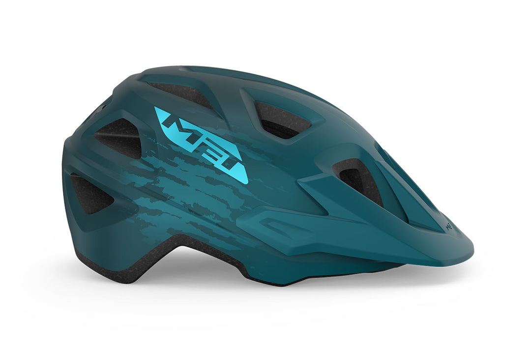 MET Echo MIPS MTB Cycling Helmet (Petrol Blue Matt)