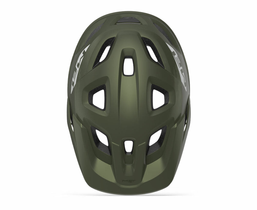 MET Echo MTB Cycling Helmet (Matt Olive)