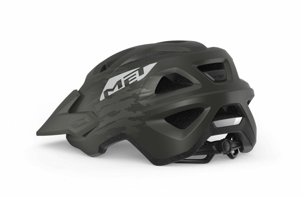 MET Echo MTB Cycling Helmet (Matt Titanium Metallic)