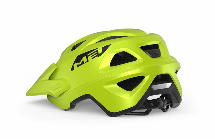 MET Echo MTB Cycling Helmet (Matt Lime Green)